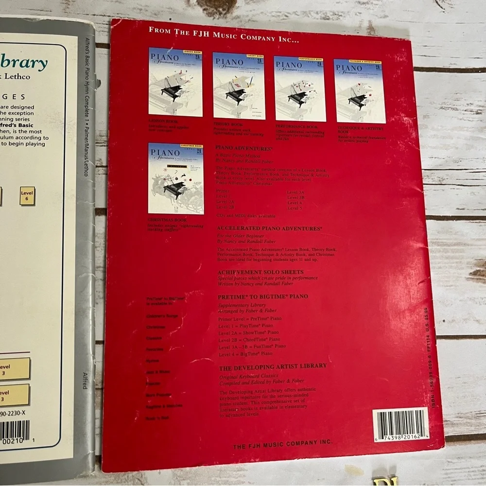 Beginner Piano Lesson Books Set Alfred’s Basic Piano Library